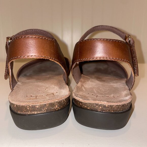 Dansko Rowan Brown Leather Ankle Strap Mary Jane Size 40 EU/9.5-10 US - Picture 13 of 15